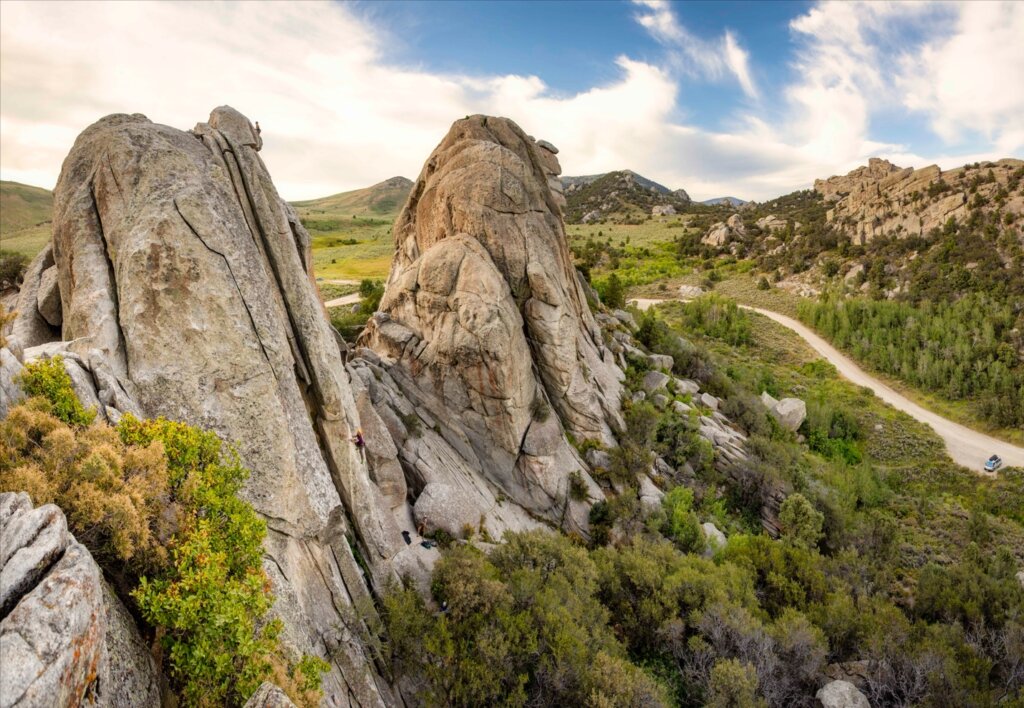 City of Rocks National Reserve near Almo, Idaho