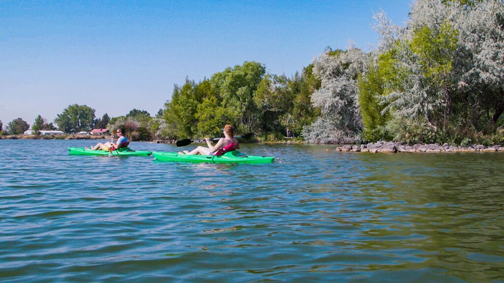 Lake Walcott State Park near Rupert, Idaho
